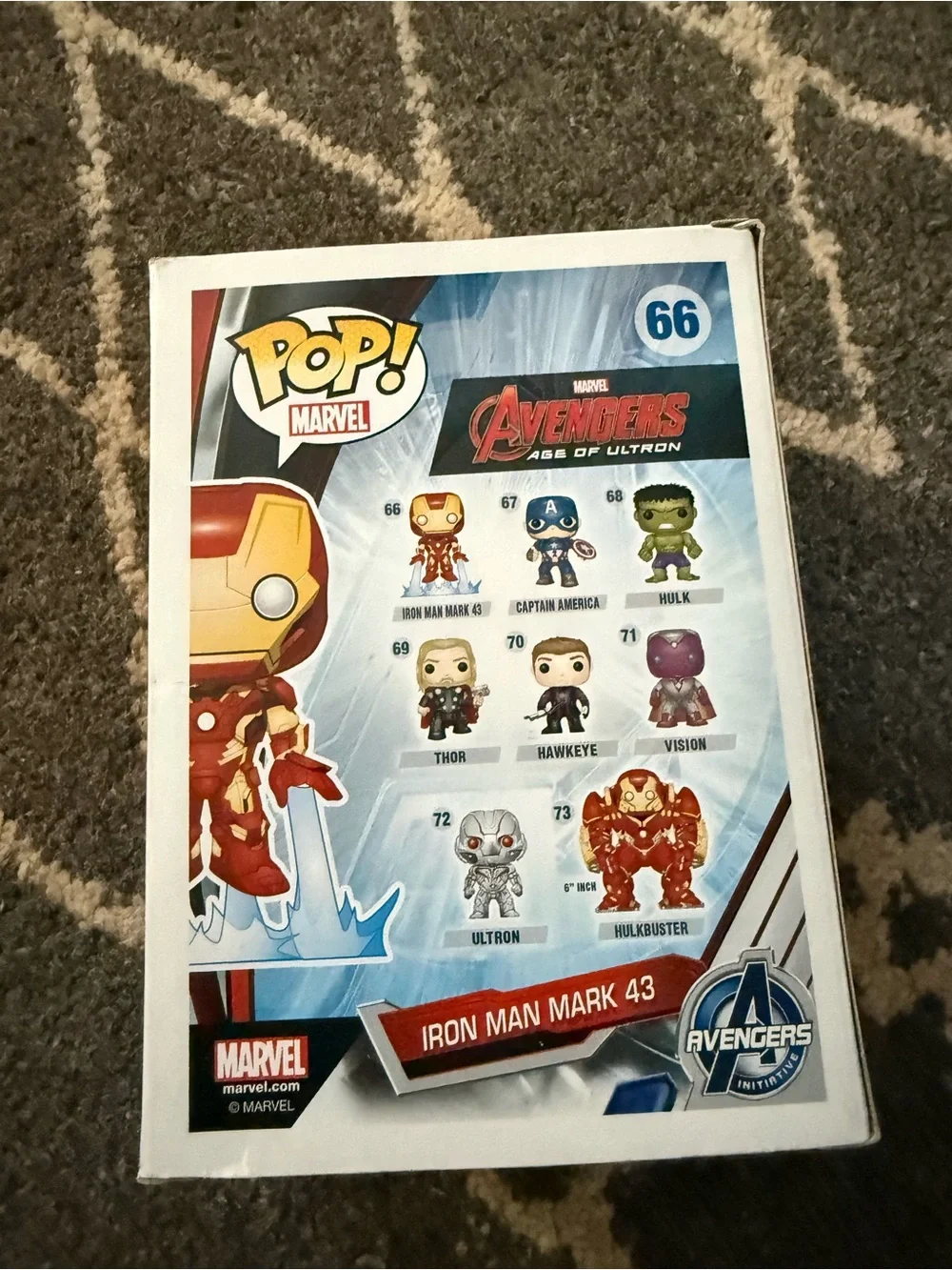 Funko Toys Iron Man Mark 43 #66 NIB